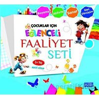 Eğlenceli Faaliyet Seti Mavi Kitap – 3 Yaş Üzeri - Kolektif - Parıltı Yayınları