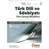 10.Sınıf Türk Dili ve Edebiyatı Ders İşleyiş Modülleri Aydın Yayınları