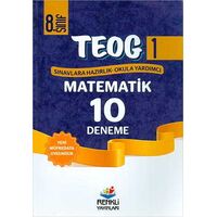 Renkli 8.Sınıf Teog1 Matematik 10 Deneme