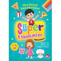 Süper Etkinlikler Renkler Şekiller - Okul Öncesi Zeka Etkinlikleri