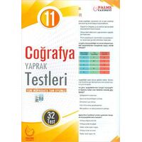 Palme 11.Sınıf Coğrafya Yaprak Test