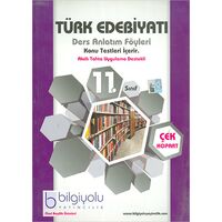 11.Sınıf Türk Edebiyatı Ders Anlatım Föyü 2017 Bilgi Yolu Yayıncılık