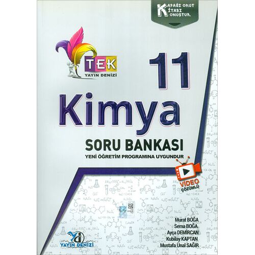 11.Sınıf Kimya TEK Soru Bankası (Kampanyalı) Yayın Denizi Yayınları