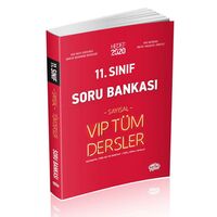 Editör 11.Sınıf VIP Tüm Dersler Sayısal Soru Bankası