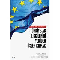 Nasıl Bir Ortaklık? Türkiye-AB İlişkilerini Yeniden İşler Kılmak - Talha Köse - Seta Yayınları