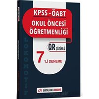 KPSS ÖABT Okul Öncesi Öğretmenliği Lokomotif Serisi QR Çözümlü 7li Deneme Akademi