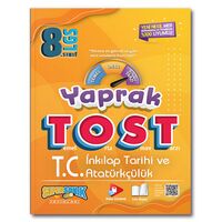 8.Sınıf T.C. İnkılap Tarihi ve Atatürkçülük Yaprak Tost Süpersonik Yayınları