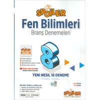 8.Sınıf Fen Bilimleri Branş Denemeleri Spoiler Yayınları