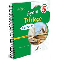Aydın 5. Sınıf Türkçe Defterim