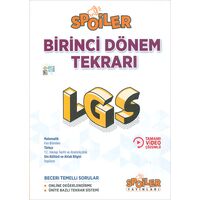 8.Sınıf LGS Tüm Dersler 1.Dönem Tekrarı Spoiler Yayınları