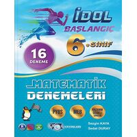 İdol 6. Sınıf Başlangıç Matematik 16 Deneme