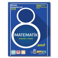 8.Sınıf Matematik Branş Denemeleri SüperSonik Yayınları