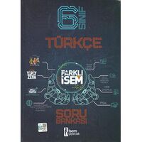 6.Sınıf Farklı İsem Türkçe Soru Bankası İsem Yayıncılık