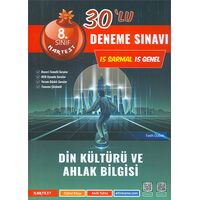 8.Sınıf Mod Din Kültürü Ve Ahlak Bilgisi 30 Deneme Sınavı Nartest Yayınevi