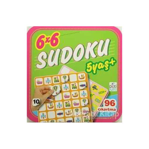 6x6 Sudoku 10 - Kolektif - Pötikare Yayıncılık