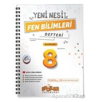 Spoiler Yayınları 8. Sınıf Fen Bilimleri Yeni Nesil Defter