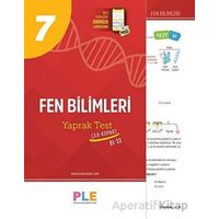 7.Sınıf Fen Bilimleri Çek Kopart Yaprak Test Birey PLE