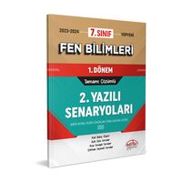 7.Sınıf Fen Bilimleri 1.Dönem Ortak Sınav 2. Yazılı Senaryoları Çözümlü Editör Yayınevi