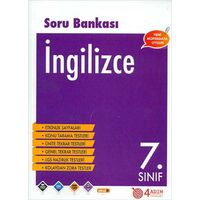 7. Sınıf İngilizce Soru Bankası - Özlem Özay - 4 Adım Yayınları