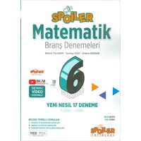 6.Sınıf Matematik Branş Denemeleri Spoiler Yayınları