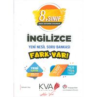 8.Sınıf İngilizce Yeni Nesil Soru Bankası KVA Yayınları