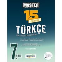 7. Sınıf Master 15 Türkçe Denemesi Okyanus Yayınları