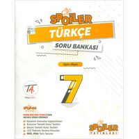 7.Sınıf Türkçe Spoiler Soru Bankası Spoiler Yayınları