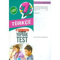 7. Sınıf Türkçe Video Çözümlü Yaprak Test - Kolektif - Evrensel İletişim Yayınları