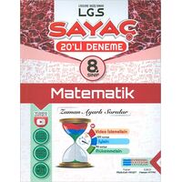 8. Sınıf LGS Sayaç Matematik 20li Deneme - Abdullah Akşit - Evrensel İletişim Yayınları