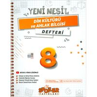 8.Sınıf Din Kültürü ve Ahlak Bilgisi Yeni Nesil Defteri Spoiler Yayınları