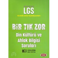 LGS Bir Tık Zor Din Kültürü ve Ahlak Bilgisi Soruları Data Yayınları