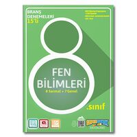 8.Sınıf Fen Bilimleri Branş Denemeleri SüperSonik Yayınları