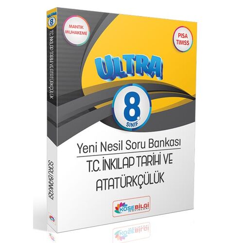 8.Sınıf İnkılap Tarihi Ultra Soru Bankası KöşeBilgi Yayınları