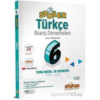 Spoiler Yayınları 6.Sınıf Türkçe Branş Denemeleri