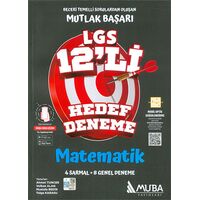 LGS 8.Sınıf Matematik 12li Hedef Deneme Muba Yayınları