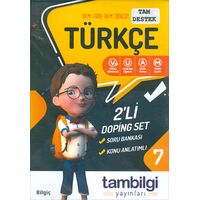 7.Sınıf Türkçe 2li Doping Set Tambilgi Yayınları