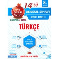 Nartest 8.Sınıf Türkçe 14lü Deneme Sınavı
