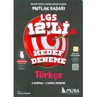 Mutlak Başarı LGS 8.Sınıf Türkçe 12li Hedef Deneme Muba Yayınları
