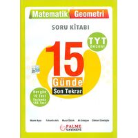 Palme 15 Günde Son Tekrar Matematik ve Geometri Soru Kitabı