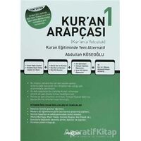 Kur’an Arapçası 1. Kitap + Çözüm Kitabı - Abdullah Köseoğlu - Akçağ Yayınları