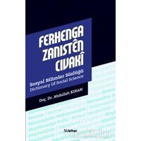 Ferhenga Zanisten Cıvaki - Abdullah Kıran - Nubihar Yayınları