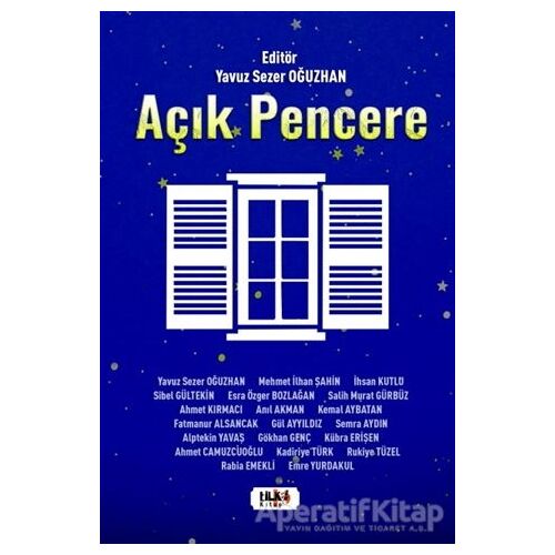 Açık Pencere - Anıl Akman - Tilki Kitap