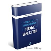 Türkiye Varlık Fonu - Ömer Buğra Alihocagil - Adalet Yayınevi