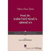 Prof. Dr. Saim Üstündağa Armağan - Hukuk, İktisat ve Yönetim Üzerine Yazılar