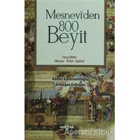 Mesneviden 800 Beyit - Armağan Erdoğan - Akçağ Yayınları