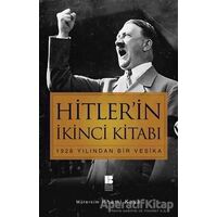Hitler’in İkinci Kitabı - Adolf Hitler - Bilge Kültür Sanat