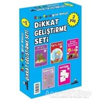 Okul Öncesi 3 Yaş Dikkat Geliştirme Seti (5 Kitap) - Afife Çoruk - Beyaz Panda Yayınları