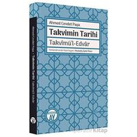 Takvimin Tarihi - Ahmed Cevdet Paşa - Büyüyen Ay Yayınları