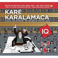 Kare Karalamaca 7 - 7’den 70’e Zeka Oyunları Kitapları Eşsiz Geometri ve Mantık Oyunları