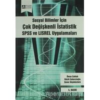 Sosyal Bilimler İçin Çok Değişkenli İstatistik - Ömay Çokluk - Pegem Akademi Yayıncılık